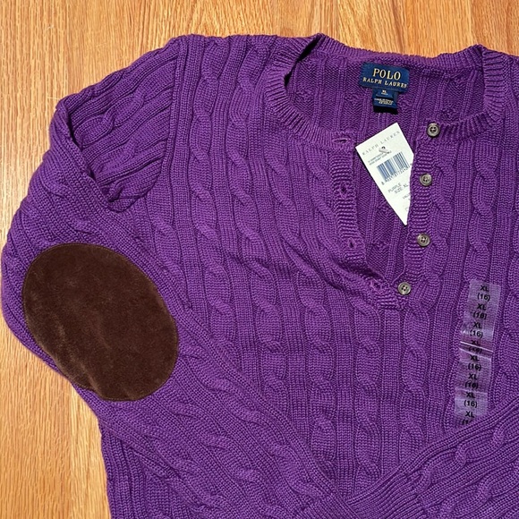 Ralph Lauren sweater XL 16 yrs old - Picture 4 of 6
